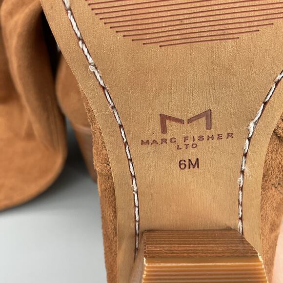 NEW Mark Fisher Women’s Garwin Over the Knee Boots Brown Size 6M - Picture 6 of 11